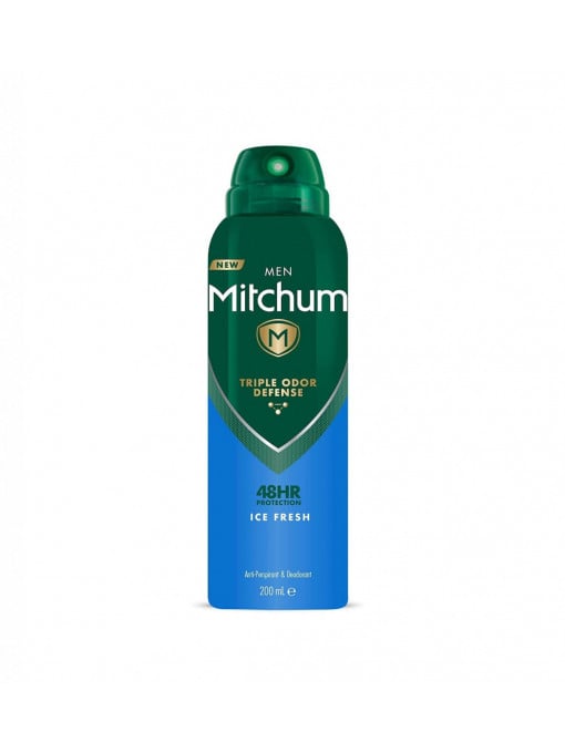 Spray &amp; stick barbati, mitchum | Mitchum men ice fresh deodorant spray | 1001cosmetice.ro