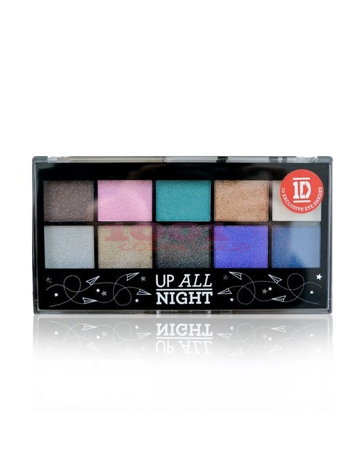 Make-up, mua | Mua up all night ultra glam eyeshadow palette paleta 10 farduri | 1001cosmetice.ro