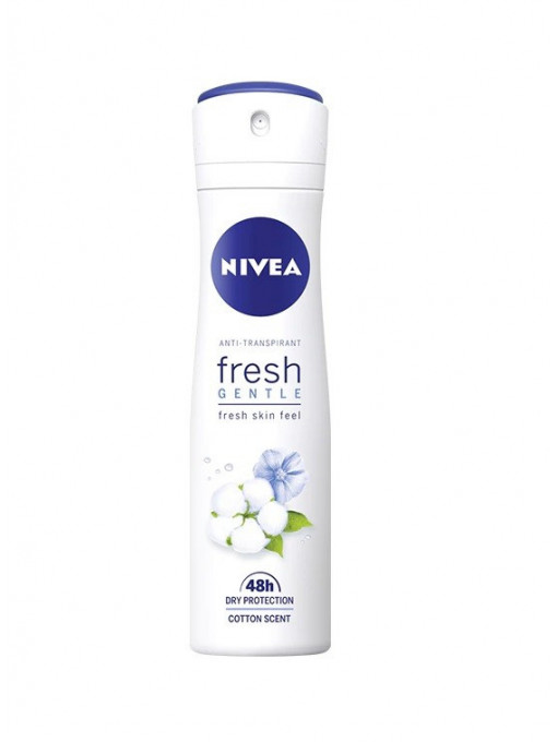 Spray &amp; stick dama, nivea | Nivea fresh gentle 48h anti-perspirant deodorant spray | 1001cosmetice.ro