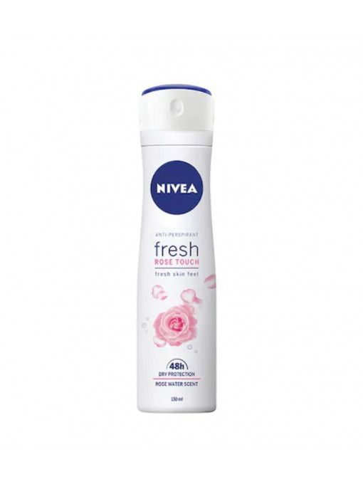 Parfumuri dama, nivea | Nivea fresh rose touch spray antiperspirant | 1001cosmetice.ro