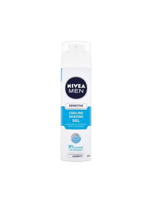 Parfumuri barbati, tip: gel | Nivea men sensitive cooling gel de ras | 1001cosmetice.ro