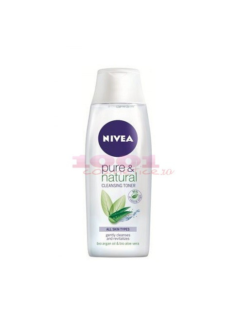 Nivea pure&natural cleansing toner lotiune tonica 1 - 1001cosmetice.ro