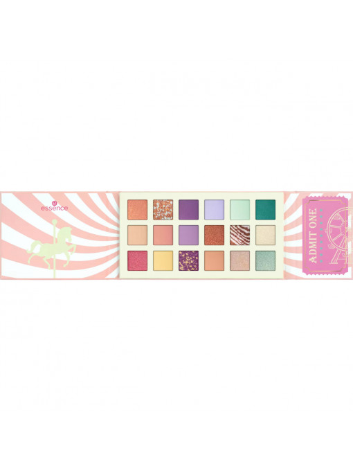 Paleta farduri 18 nuante READY FOR A RIDE? Essence Cosmetics