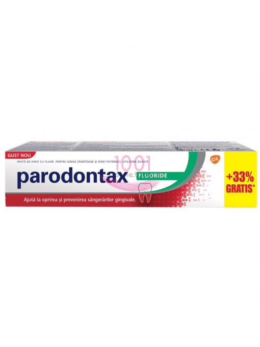 Igiena orala, parodontax | Parodontax pasta de dinti fluoride | 1001cosmetice.ro