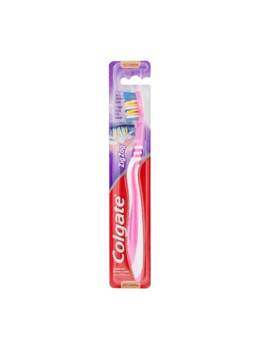 Periuta de dinti Zig Zag, Soft, Colgate