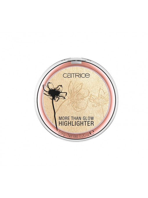 Pudra iluminatoare More Than Glow Highlighter Ultimate Platinum Glaze 010 Catrice