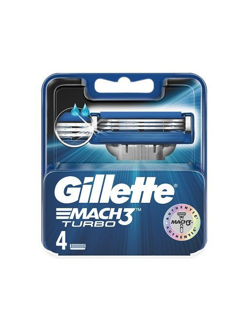 Rezerve aparat de ras gillette match3 turbo, cutie 4 bucati 1 - 1001cosmetice.ro