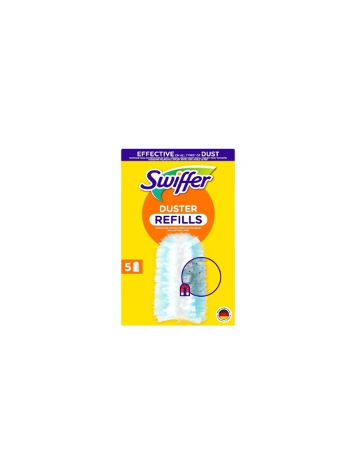 Curatenie, swiffer | Rezerve pentru pamatuf duster trap & lock swiffer, 5 bucati | 1001cosmetice.ro