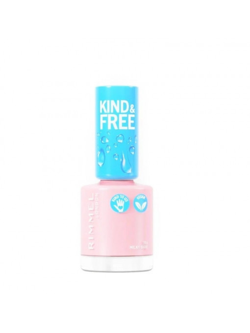 Unghii, rimmel london | Rimmel london kind & free lac de unghii milky bare 154 | 1001cosmetice.ro