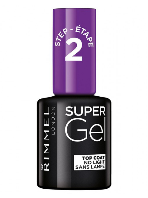 Rimmel london super gel top coat 1 - 1001cosmetice.ro