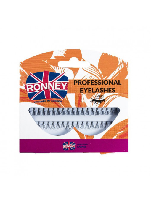 Gene false, ronney | Ronney professional eyelashes gene false fir cu fir classic flare short | 1001cosmetice.ro