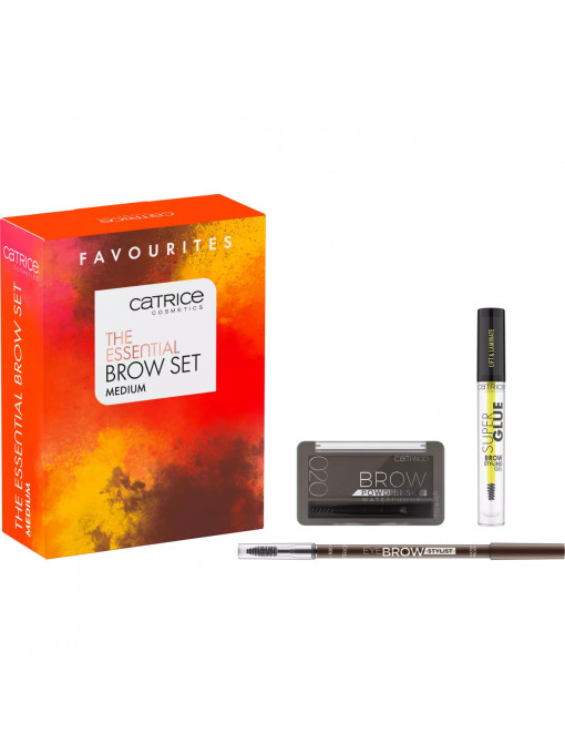 Parfumuri dama, catrice | Set cadou the essential brow set medium, catrice | 1001cosmetice.ro