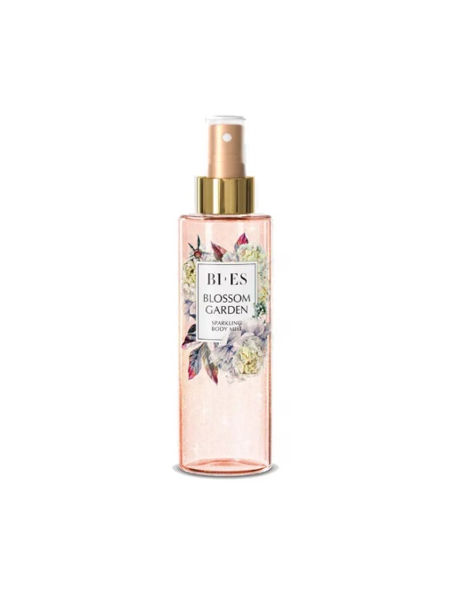 Corp | Spray de corp cu sclipici blossom garden bi-es, 200 ml | 1001cosmetice.ro