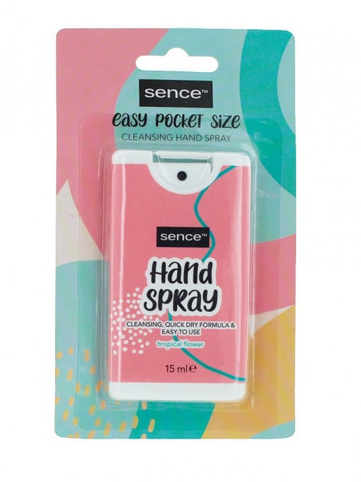 Sapun, sence | Spray dezinfectant tropical flowers, sence, 15 ml | 1001cosmetice.ro