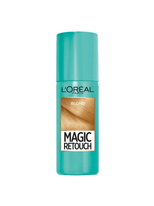 Vopsea de par | Spray instant pentru camuflarea rădăcinilor crescute blond magic retouch loreal, 75 ml | 1001cosmetice.ro