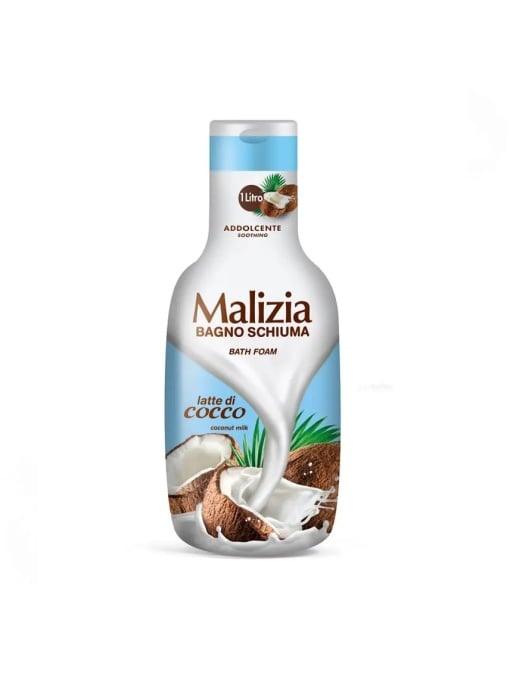 Promotii | Spumant de baie cu miros de lapte de cocos malizia, 1l | 1001cosmetice.ro