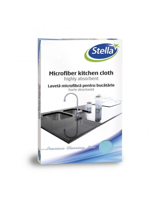 Curatenie, stella | Stella laveta microfibra pentru bucatarie | 1001cosmetice.ro