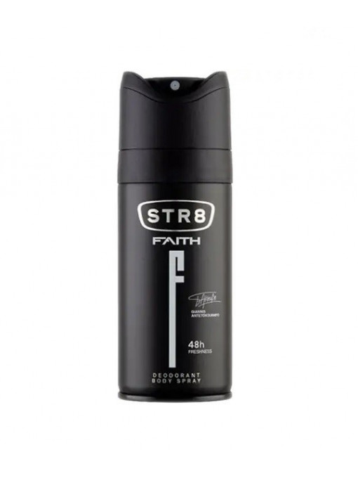Parfumuri barbati, str8 | Str8 all faith deodorant body spray | 1001cosmetice.ro