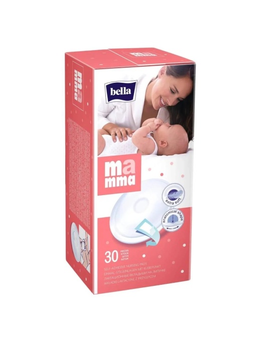 Corp | Tampoane pentru sani, mamma, 30 bucati, bella | 1001cosmetice.ro