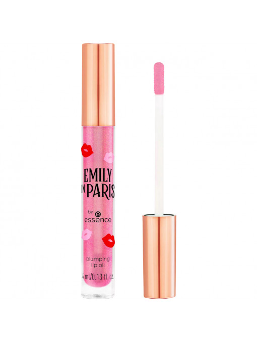 Gloss, essence | Ulei de buze pentru volum cu finisaj strălucitor emily în paris, essence | 1001cosmetice.ro