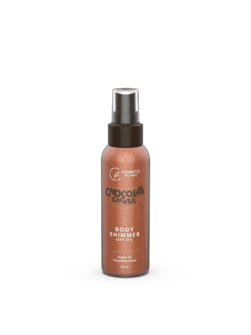 Corp | Ulei uscat, stralucitor pentru corp, chocolate cocktail, cosmetic plant, 100 ml | 1001cosmetice.ro