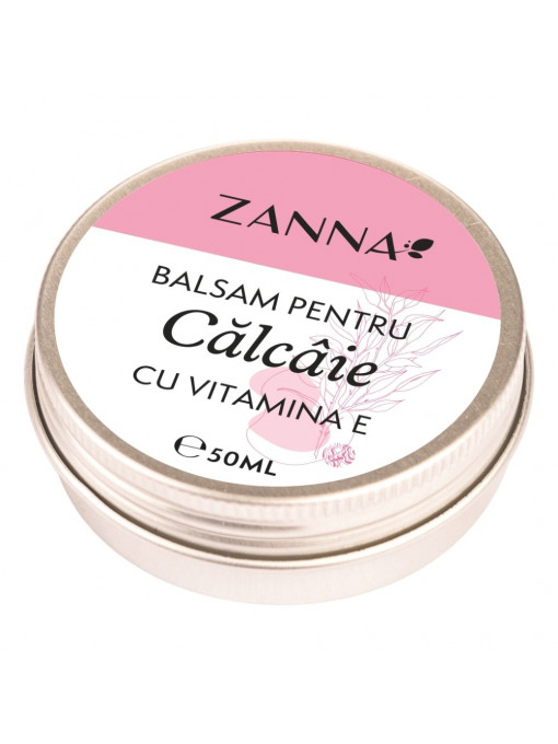 Zanna balsam pentru calcaie cu vitamina e 50 ml 1 - 1001cosmetice.ro