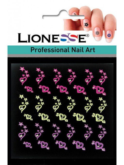 Ingrijirea unghiilor, lionesse | Abtibilduri decorative pentru unghii na-650 lionesse | 1001cosmetice.ro
