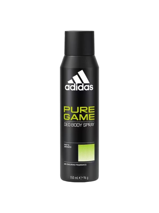 Spray &amp; stick barbati, adidas | Adidas pure game deo body spray | 1001cosmetice.ro