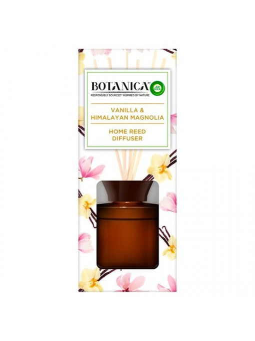 Curatenie, air wick | Air wick botanica odorizant de camera cu betisoare vanilie si magnolie din himalaya | 1001cosmetice.ro