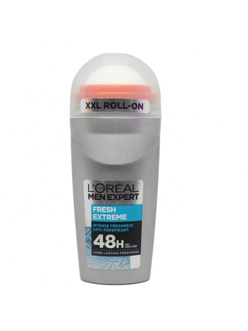 Antiperspirant 48h fresh extreme loreal men expert roll on 1 - 1001cosmetice.ro