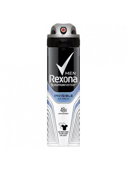 Antiperspirant deodorant spray Motionsense Ice Fresh, Rexona Men, 150 ml