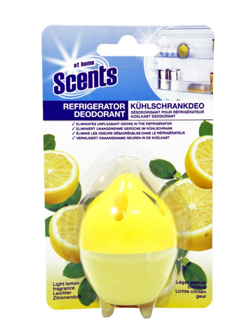 Curatenie, at home | At home scents deodorant pentru frigider light lemon | 1001cosmetice.ro