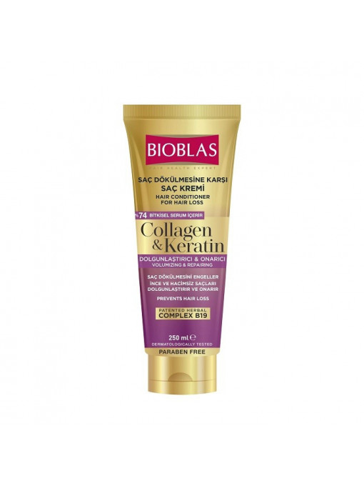 Par, bioblas | Balsam de par cu colagen si cheratina bioblas, 250 ml | 1001cosmetice.ro