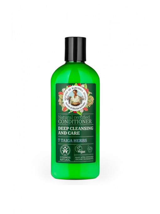 Par, agafia | Balsam natural pentru purificarea si ingrijirea parului, 7 taiga herbs bunica agafia, 260 ml | 1001cosmetice.ro