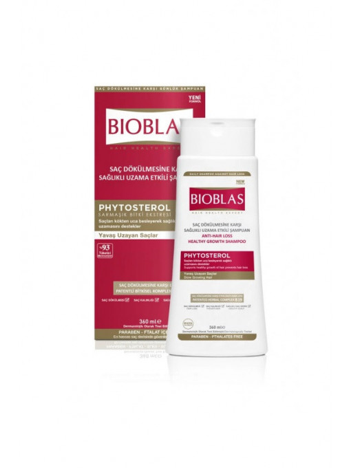 Par, bioblas | Bioblas sampon anticadere cu fitosterol extras din iedera | 1001cosmetice.ro
