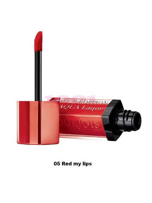 Bourjois rouge edition aqua laque red my lips 05 1 - 1001cosmetice.ro