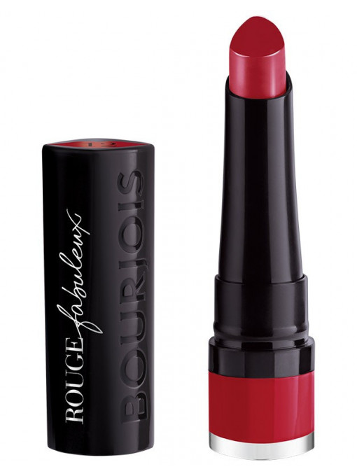 Ruj &amp; gloss, bourjois | Bourjois rouge fabuleux ruj de buze beauty and the red 12 | 1001cosmetice.ro