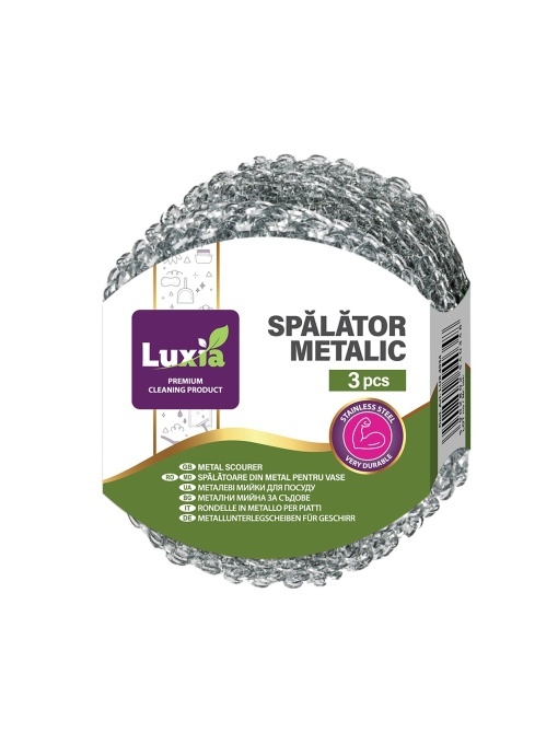 Luxia | Bureti de vase metalici, set 3 bucati, luxia 4034 | 1001cosmetice.ro