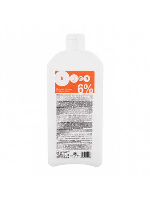Crema Oxidanta 6% - Kallos KJMN 1000 ml