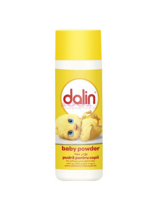 Ingrijire copii, dalin | Dalin baby powder pudra de talc pentru copii | 1001cosmetice.ro