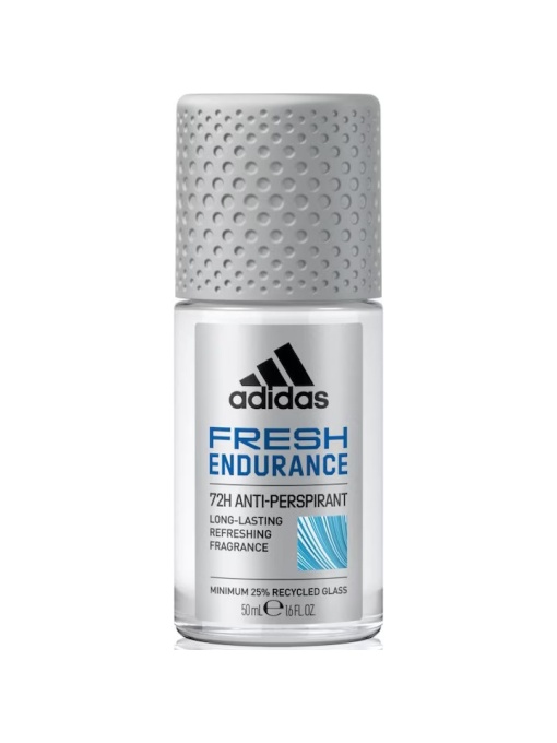 Spray &amp; stick barbati | Deo roll-on antiperspirant, fresh endurance 72h, adidas, 50 ml | 1001cosmetice.ro