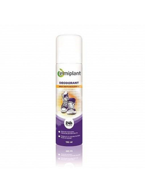 Ingrijire picioare, elmiplant | Elmiplant deodorant spray pentru incaltaminte | 1001cosmetice.ro