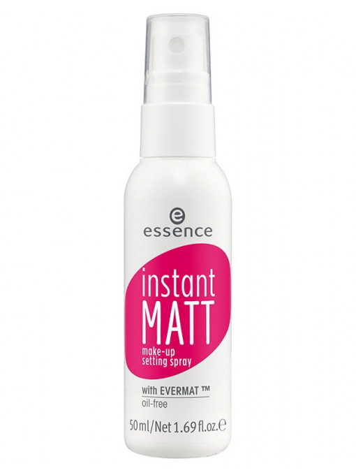 Fixing makeup spray, essence | Essence instant matt make up setting spray pentru fixarea machiajului | 1001cosmetice.ro