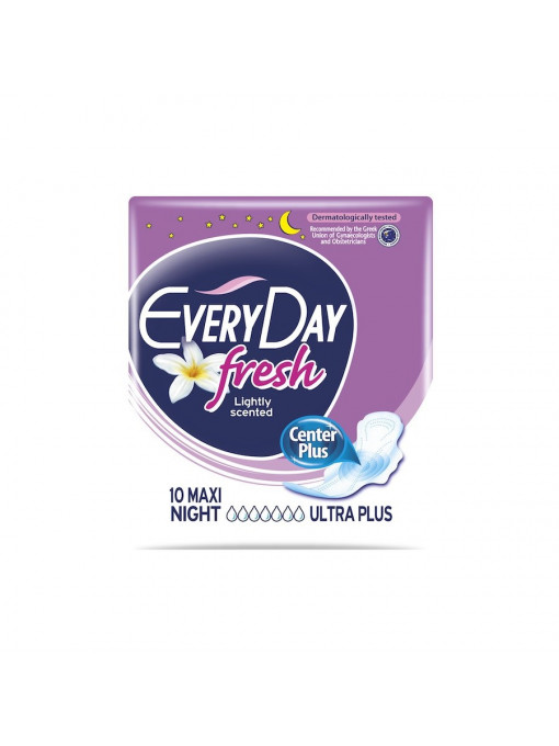 Corp, every day | Everyday absorbante fresh maxi night ultra plus 10 bucati | 1001cosmetice.ro