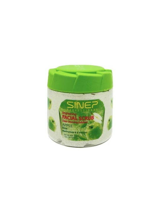 Sinep professional | Exfoliant (scrub) pentru fata si corp cu mar 400 ml sinep | 1001cosmetice.ro