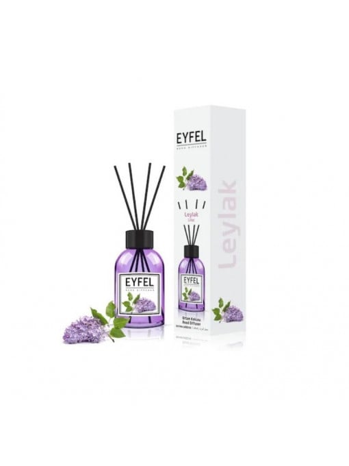 Curatenie, eyfel | Eyfel reed diffuser odorizant betisoare pentru camera cu miros de liliac | 1001cosmetice.ro