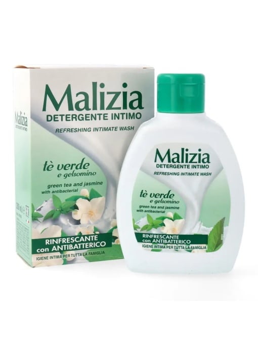 Promotii | Gel pentru igiena intima cu extract de ceai verde si iasomie malizia, 200 ml | 1001cosmetice.ro