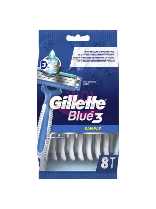Gillette blue 3 simple set 8 bucati 1 - 1001cosmetice.ro