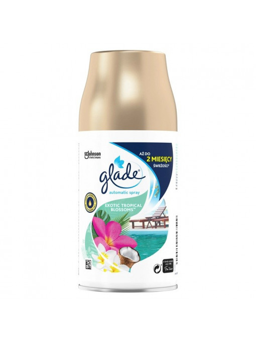 Glade | Glade rezerva odorizant de camera automatic spray exotic tropical | 1001cosmetice.ro