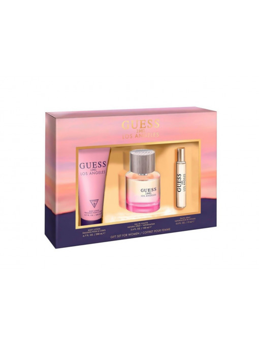 Guess | Guess 1981 women edt 100 ml + body lotion 200 ml + travel spray 15 ml set | 1001cosmetice.ro